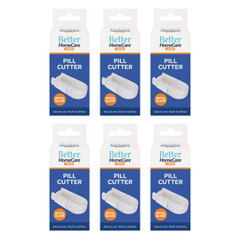 Better Home Care Now Pill Cutter Bundle of 6 8.5 x 4.7 x 3cm