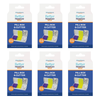 Better Home Care Now Bundle of 6 2 Compartment Pill Box with Cutter 9.5x4.7x3cm