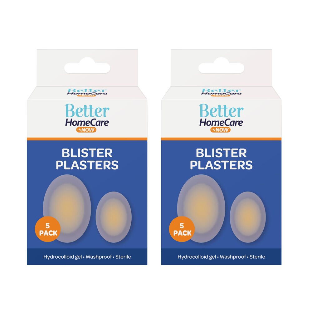 Better Home Care Now Breathable Sterile Waterproof Blister Plasters 10 Pack