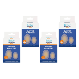 Better Home Care Now Breathable Sterile Waterproof Blister Plasters Bundle of 4
