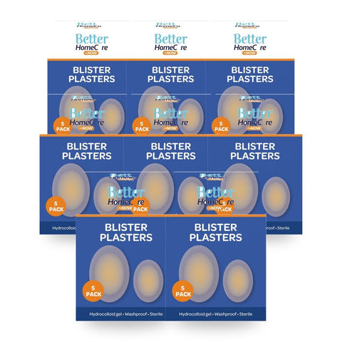 Better HomeCare Now Breathable Sterile And Waterproof Blister Plasters 5pc Pack of 8