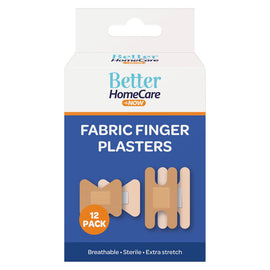 Better Home Care Now Breathable And Sterile Plasters Finger 12pc