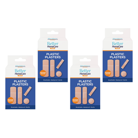 Bundle of 4 Better Home Care Now 40pc Breathable Sterile Waterproof Plasters