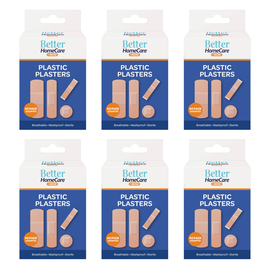 Better Home Care Now Breathable Sterile Waterproof Plasters 40pc Bundle of 6