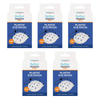Better HomeCare Now Eye Patch Shield 5 Pack White Firm 9 Hole Ventilated