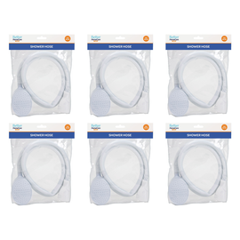Better Home Care Now 1m Push On Single Shower Hose Bundle of 6