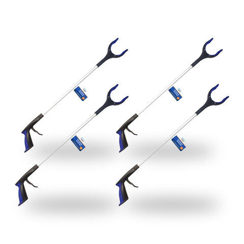 Better HomeCare Now Rotating Grip Reacher 82cm Lightweight Pick Up Tool Pack of 4