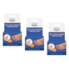 Better Home Care Now 3 Pack Medium Gel Toe Caps Ribbed Silicone 15.5 x 2.5cm