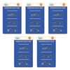 Better Home Care Now Safety Pins 16pc Assorted Sizes Bundle of 5