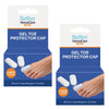 Better Home Care Now Large Silicone Gel Toe Cap Sleeve 3.5 x 6.5cm Pack of 2