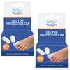 Better Home Care Now Medium Silicone Gel Toe Caps Pack of 2 3.5 x 4 cm