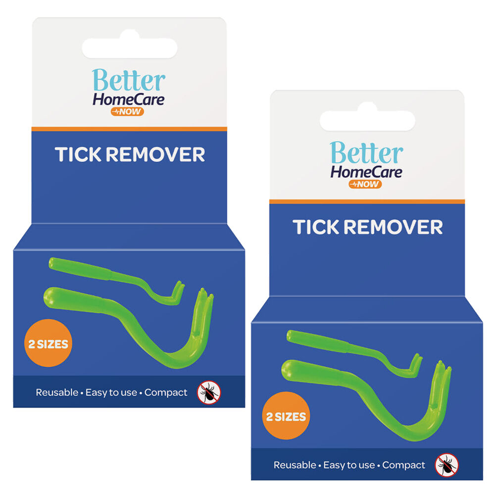 Better Home Care Now Reusable Tick Remover 2 Pack Easy to Use