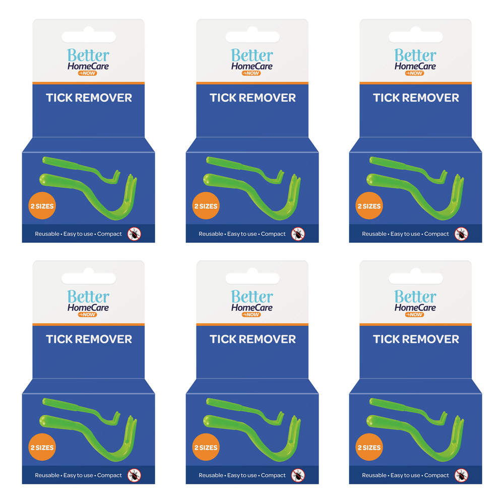 Better Home Care Now Tick Remover 6 Pack Reusable Easy To Use Bundle