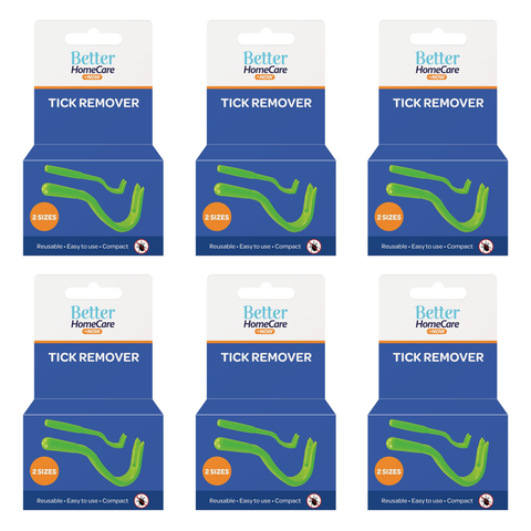 Better Home Care Now Tick Remover 6 Pack Reusable Easy To Use Bundle