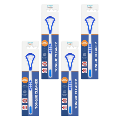 Better Home Care Now Tongue Cleaner 4 Pack Bundle Fresh Breath