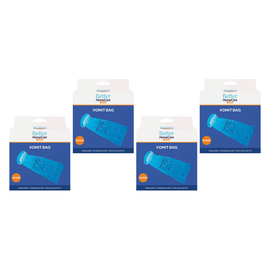 Better Homecare Now Vomit Bags 4 Pack Disposable Twist and Lock Spill Proof