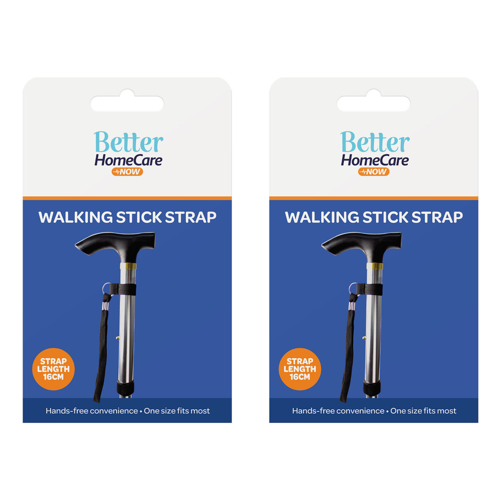 Better HomeCare Now Walking Stick Strap Pack of 2 for Mobility