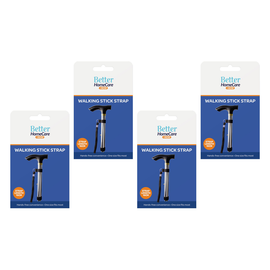 Better Home Care Now Walking Stick Strap Bundle 4 Pack Padded Support Loop