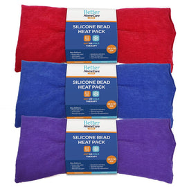 Better HomeCare Now Silicone Bead Heat Pack 38 x 18cm Assorted
