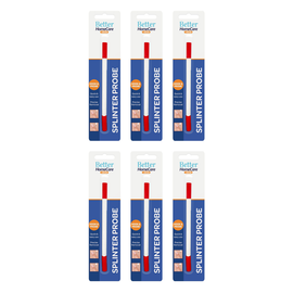 Better Home Care Now Splinter Probe 6 Pack Bundle Splinter Remover Tool