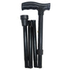 Better Home Care Now Adjustable Folding Walking Stick Black