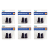 Better Home Care Now Walking Stick Tips Rubber Non Slip Black 16mm Bundle of 6