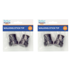 Better HomeCare Now Walking Stick Tips Rubber NonSlip End Bottom Grey 22mm 2x 2 Pack