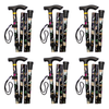 Better Home Care Now Folding Walking Stick 33-37 Inch Bundle of 6