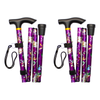 Better HomeCare Now Folding Walking Stick Adjustable 84 to 94 cm Pack of 2