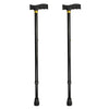 Better Home Care Now Adjustable Walking Stick 2 Pack Black 70 to 94 cm