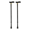 Better HomeCare Now Adjustable Walking Stick 2 Pack Black 70 to 94 cm