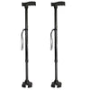 Better Home Care Now Adjustable Self Standing Walking Stick Black x2