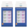 Better HomeCare Now 7 Day AM PM Pill Organiser with Braille Push Buttons x2