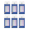 Better Homecare Now 6 Pack 7 Day Pill Organiser AM PM Braille Push Buttons