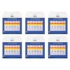Better Homecare Now 7 Day 4x Daily Pill Organiser 6 Pack with Braille