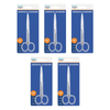 Better Homecare Now Blunt Tip Surgical Scissors Bundle of 5 Stainless Steel