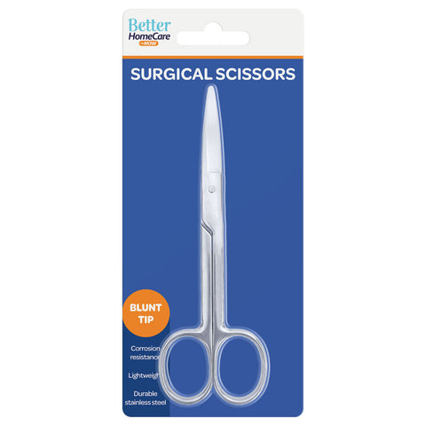 Better Homecare Now Blunt Tip Surgical Scissors Stainless Steel First Aid