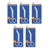 Better Homecare Now Bandage Scissors 5 Pack Blunt Tip Stainless Steel