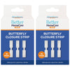 Better Homecare Now Butterfly Closure Strips Waterproof Latex Free 10 Pack x2