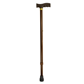 Better Homecare Now Adjustable Walking Stick Bronze 55D92cm Lightweight
