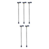 Better Homecare Now Adjustable Walking Stick Silver 55 to 92 cm Pack of 5