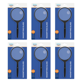 Better Homecare Now Bifocal Magnifying Glass 7.5cm 2x and 4x Bundle of 6