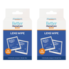 Better HomeCare Now Lens Wipes 20 Pack Individually Wrapped Streak Free 2 Pack