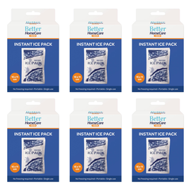 Better Homecare Now Instant Ice Pack Single Use Cold Pack Bundle of 6