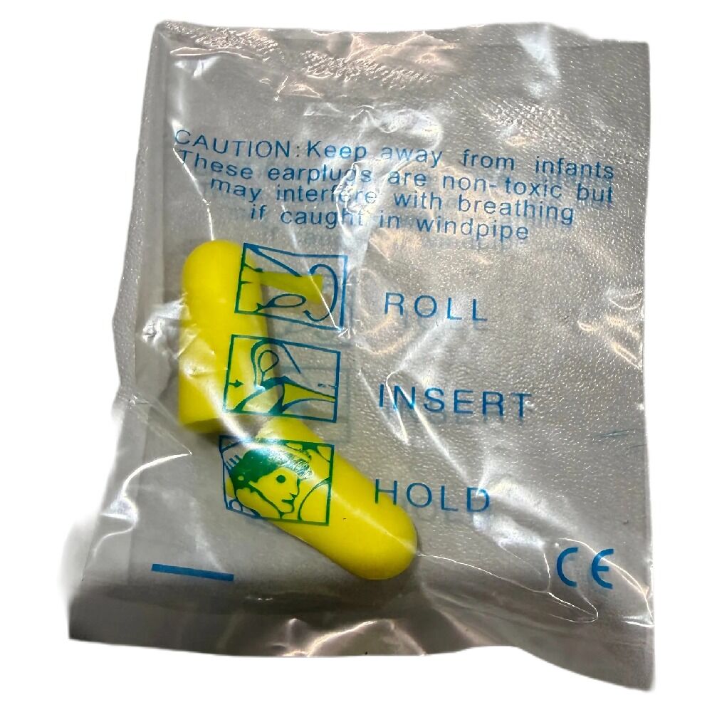 Better Homecare Now Tapered Foam Earplugs 29 dB Noise Block Sleep Work Travel