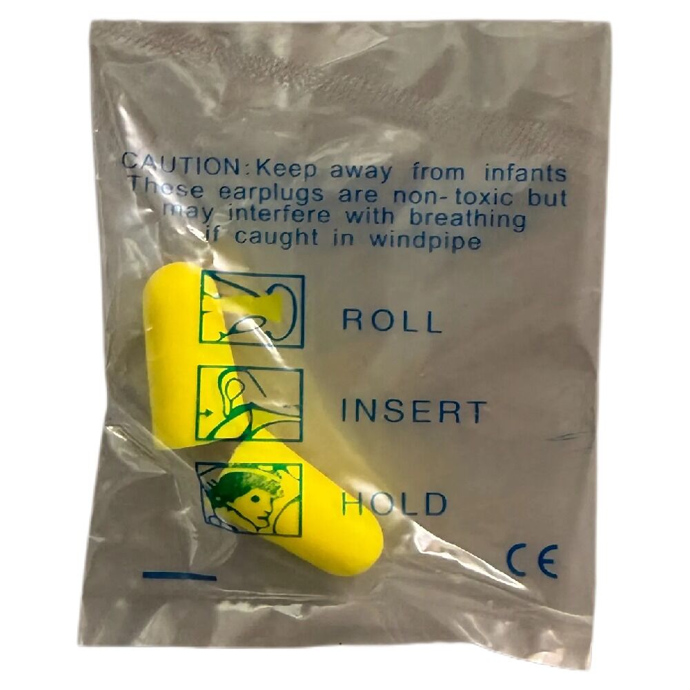 Better Homecare Now Tapered Foam Earplugs 29 dB Noise Block Sleep Work Travel