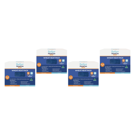 Better Homecare Now Wheat Heat and Cold Pack 18x16cm 4 Pack Australian Made