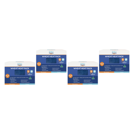 Better Homecare Now Wheat Heat and Cold Pack 40x15cm Pack of 4 Australian Made