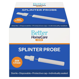 Better HomeCare Now Splinter Probe Sterile Box of 100
