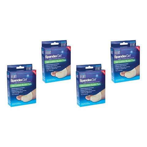 Neat Feat Spandex Gel Cushion Bunion Pads Medium Pack of 4